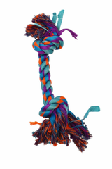 Amazing Pet Products Nylon Rope Bone 14" Turquoise