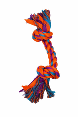 Amazing Pet Products Nylon Rope Bone 14" Orange