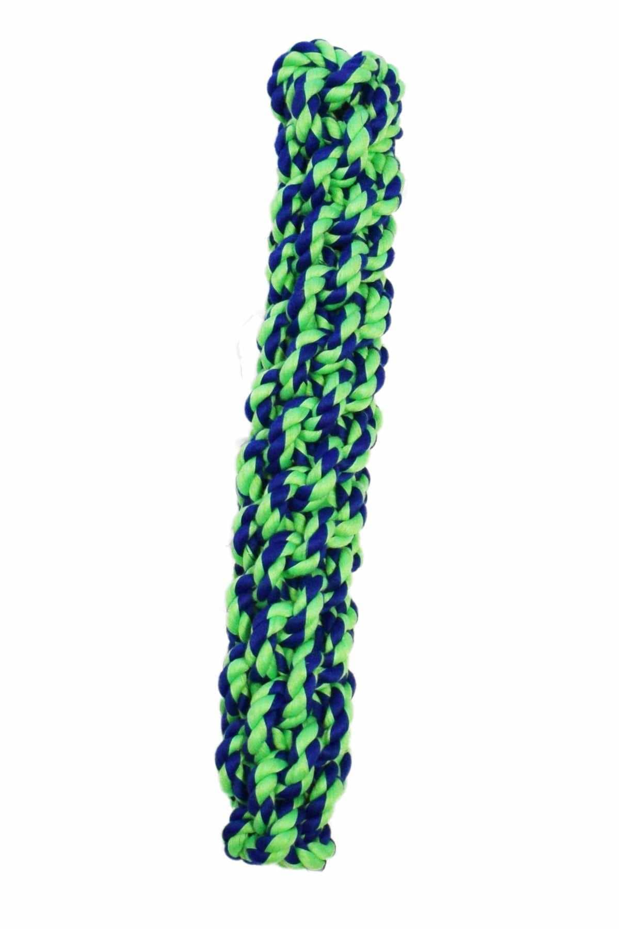 Amazing Pet Products Retriever Rope 12.5" Blue / Green