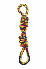 Amazing Pet Products Rope With Handle 20" Multi Color