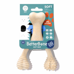 Betterbone Soft Beef Dog Chew Toy Small