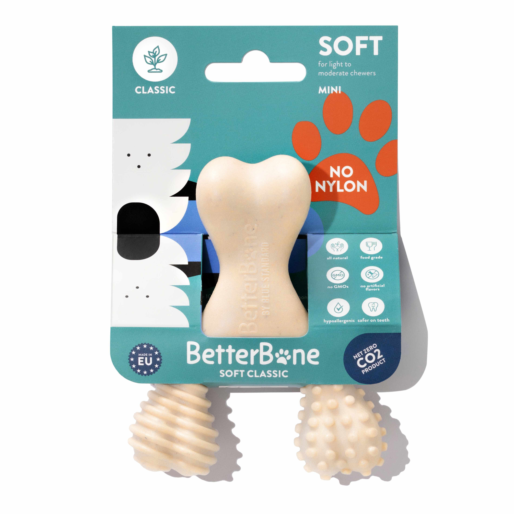 Betterbone Soft Classic Dog Chew Toy Mini