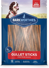 Barkworthies Beef Gullet - Sticks 6"