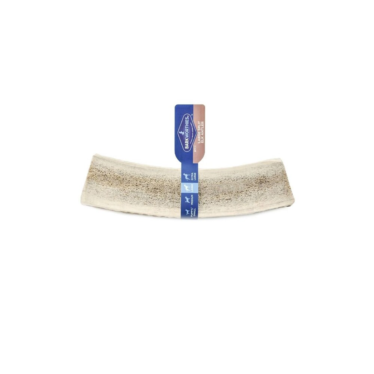 Barkworthies Elk Antler Split Large