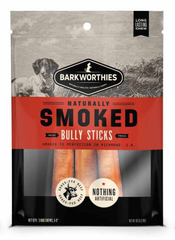Barkworthies Smoked Bully 6" Thick 3pk