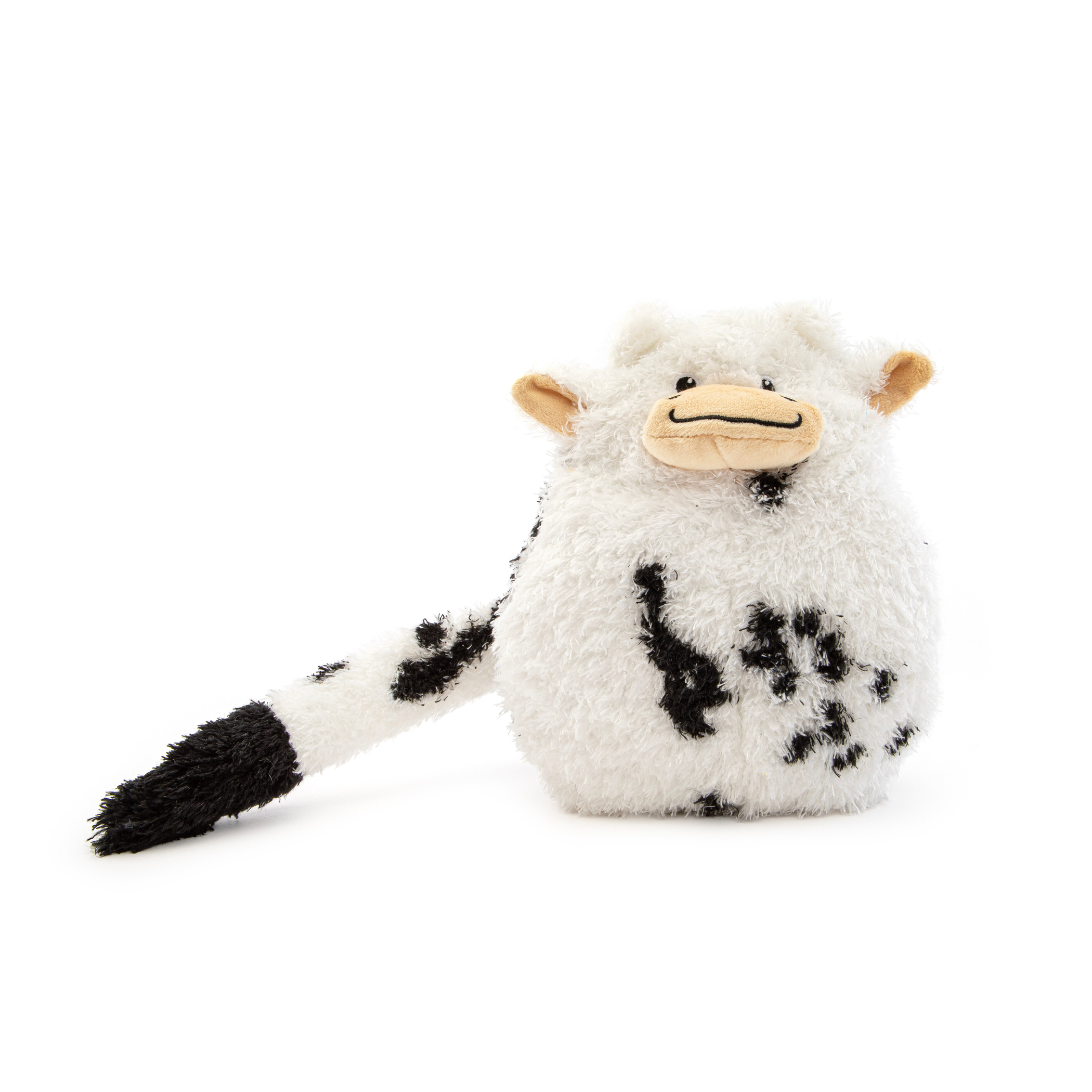 GURU Pet Company Hide-A-Tail Cow Interactive Plush Dog Puzzle Toy Medium