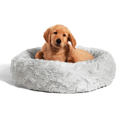 Best Friends by Sheri Lux Donut Dog Bed 23x23 Grey