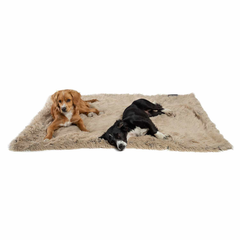 Best Friends by Sheri Blanket Shag 40x50 Taupe