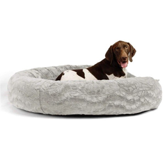 Best Friends by Sheri Lux Donut Dog Bed 45"x45" Grey