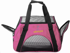 Zampa Airline Approved Soft Sided Pet Carrier 19" x 13" x 10" Pink