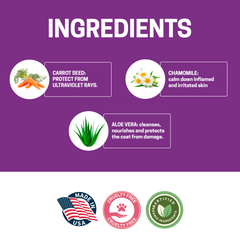 All-Natural Dog Shampoo (5 Treatment Options Available) 16 oz Purple-2