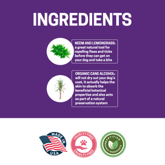 All-Natural Dog Cologne 8 oz Purple-2