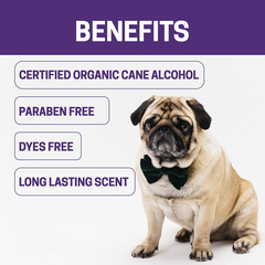 All-Natural Dog Cologne 8 oz Purple-4