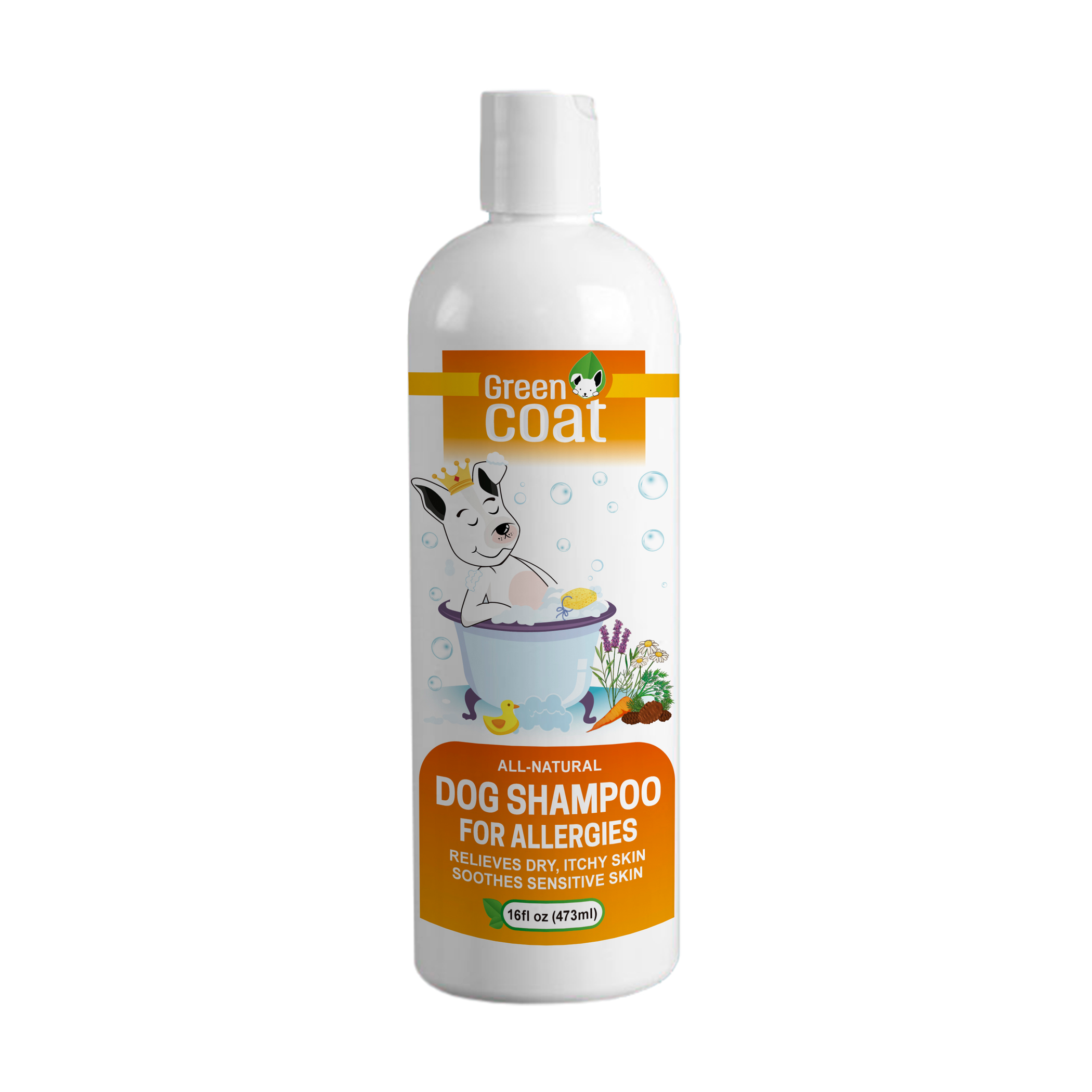 All-Natural Dog Shampoo (5 Treatment Options Available) 16 oz Orange