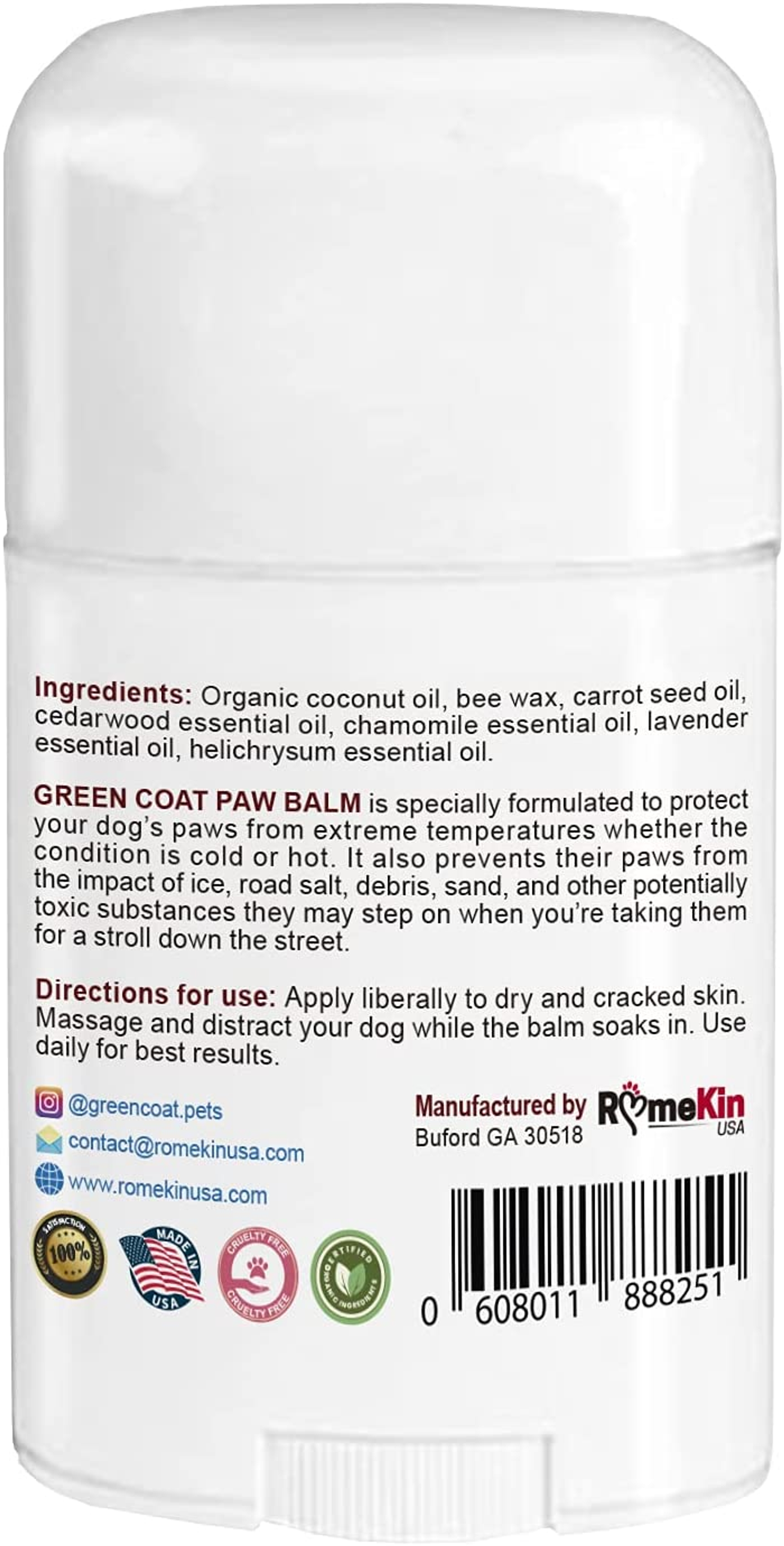 All-Natural Dog Paw Balm 1.65 oz-2