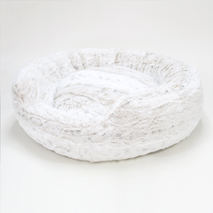Amour Dog Bed Small Pearl Leopard