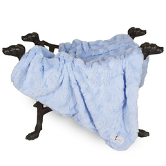 Bella Dog Blanket Small Baby Blue