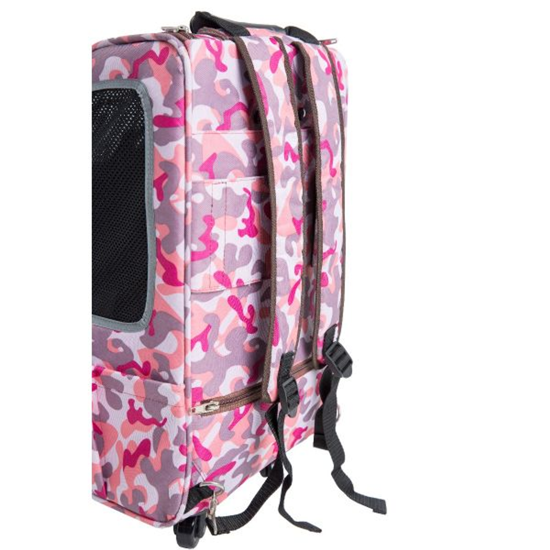 5-in-1 Pet Carrier Pink Camo-7
