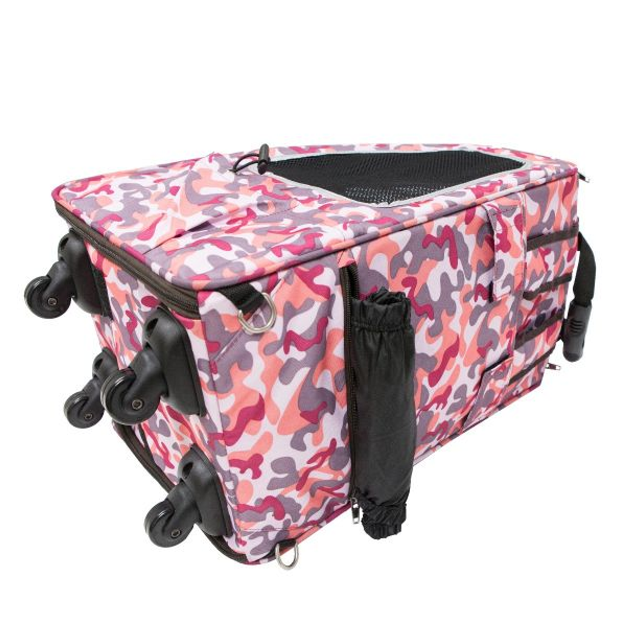 5-in-1 Pet Carrier Pink Camo-9