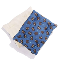 Comfy Mat Pet Bed Blue Cat