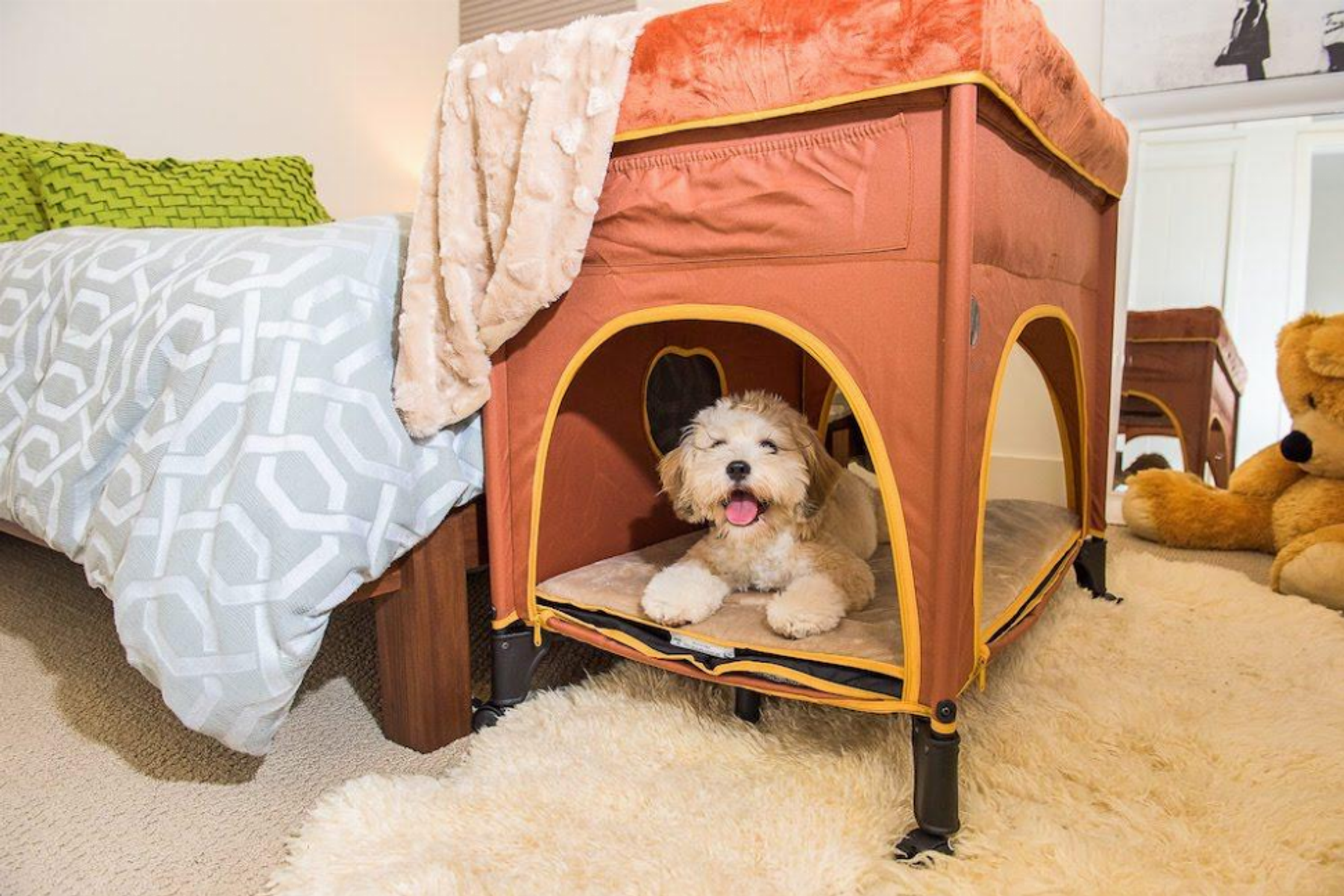 Bedside Lounge Pet Bed Lion's Den-8