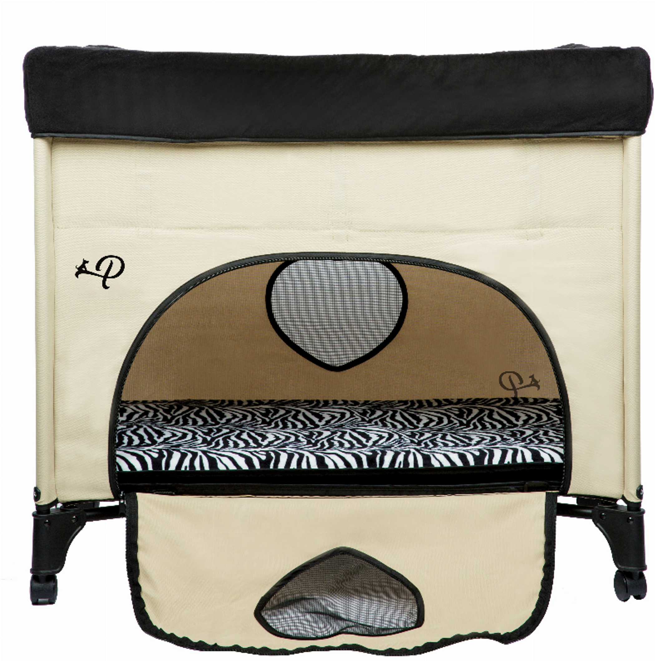 Bedside Lounge Pet Bed Zebra Vibes-2