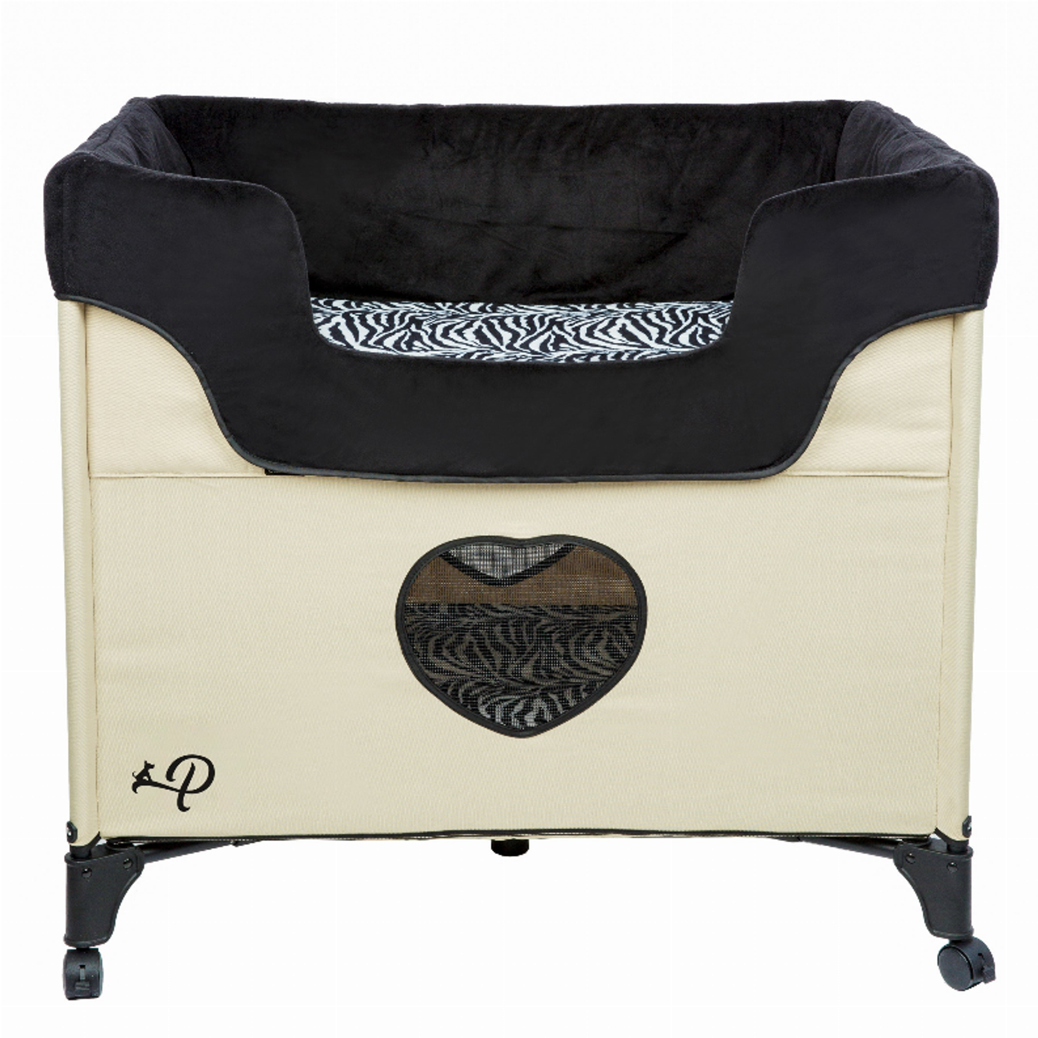 Bedside Lounge Pet Bed Zebra Vibes-4