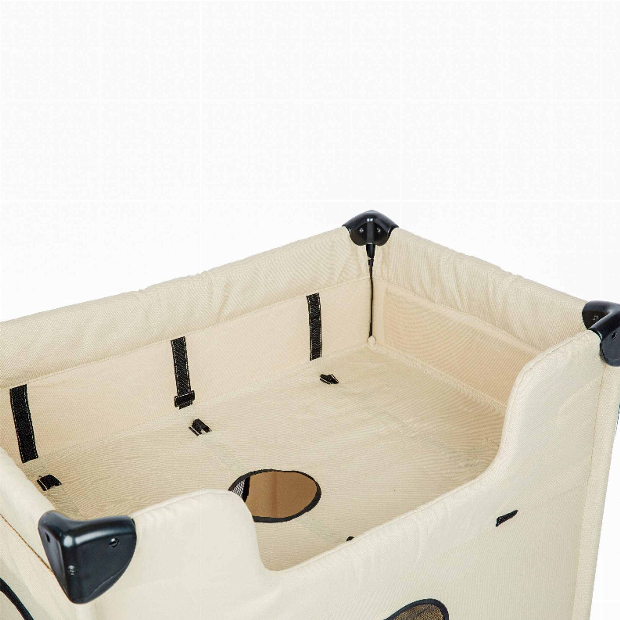 Bedside Lounge Pet Bed Zebra Vibes-6
