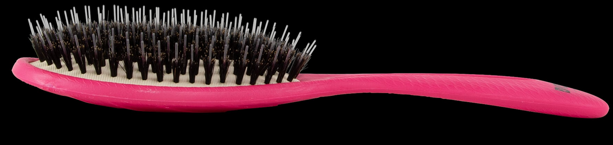 Bass Brushes- The BIO-FLEX Shine Shine & Condition Hair Brush Oval Shape Green2