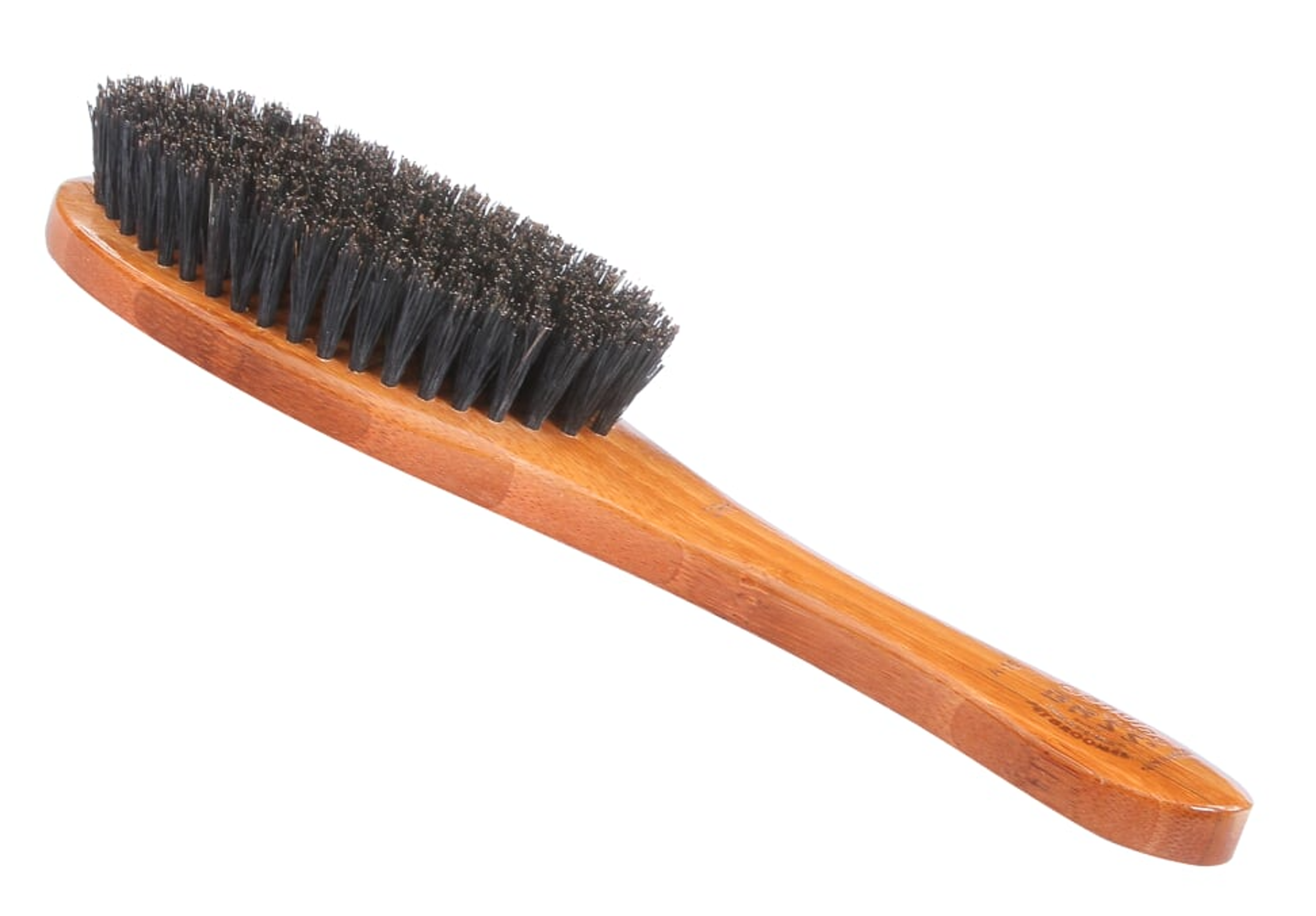 Bass Brushes- Shine & Condition Pet Brush Full Dark Bamboo1