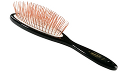 Bass Brushes- Style & Detangle Pet Brush Large Jet Black