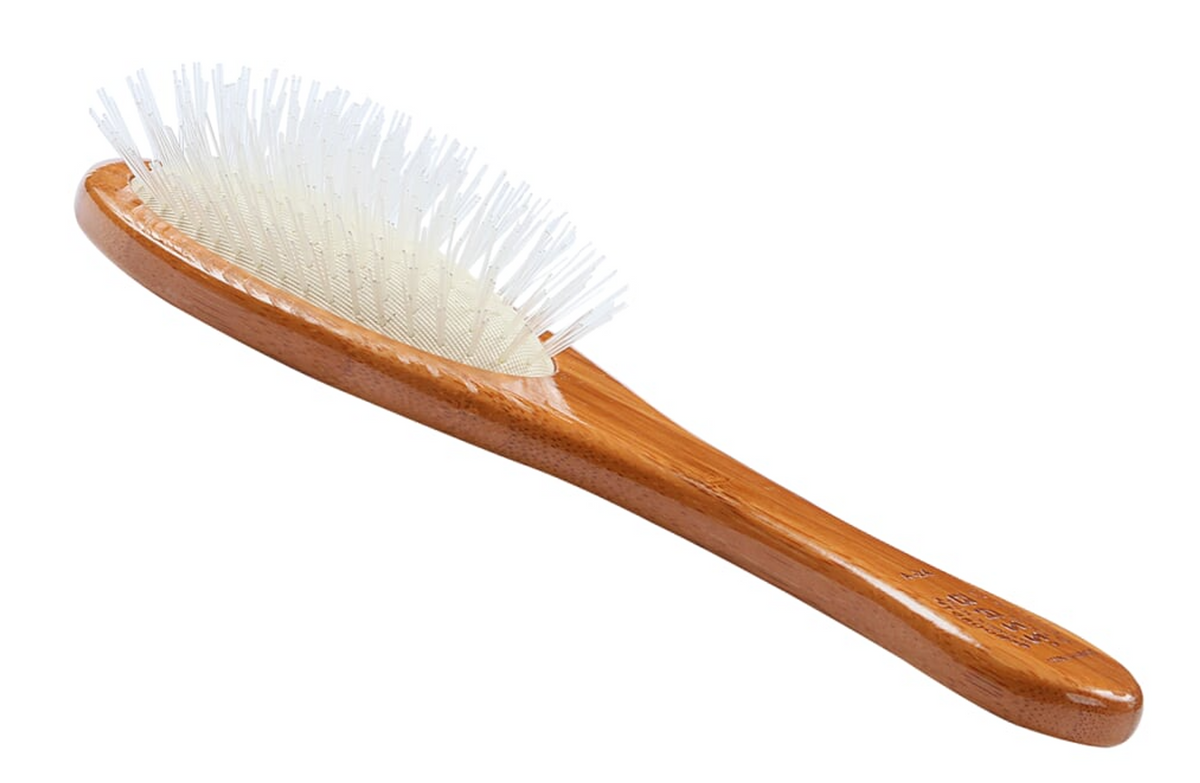 Bass Brushes- Ultra-Flex Oval Full Dark Bamboo
