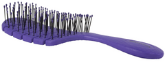 Bass Brushes- The BIO-FLEX Detangling Pet Brush Leaf Shape Pink