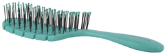 Bass Brushes- The BIO-FLEX Detangling Pet Brush Leaf Shape Teal