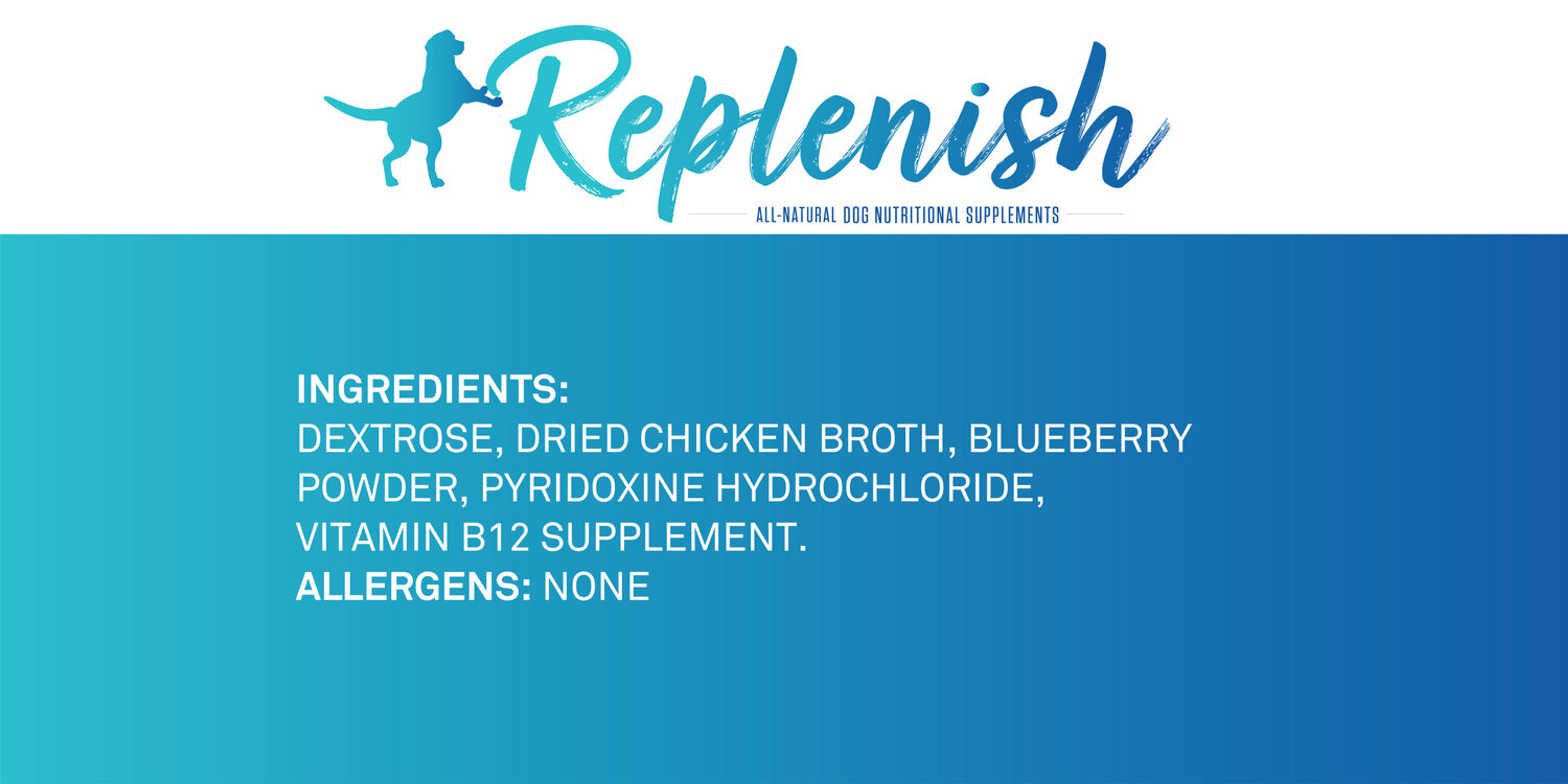 Replenish Dog Water Supplement (10 pack)-9