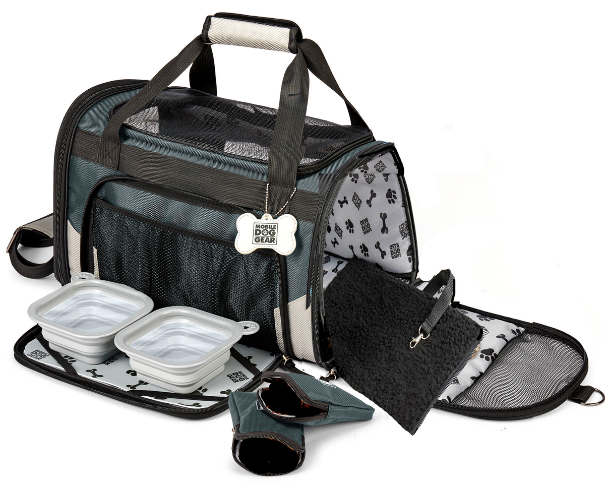 Mobile Dog Gear Pet Carrier Plus Gray
