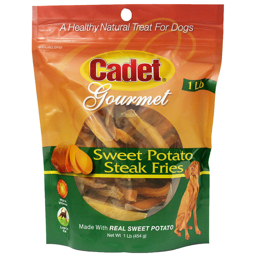 Cadet Sweet Potato Steak Fries Treats 1 pound