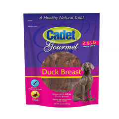 Cadet Premium Gourmet Duck Breast Treats 2.5 pounds