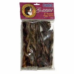 Cadet Braided Piggy Sticks 6" 4 Pack-2
