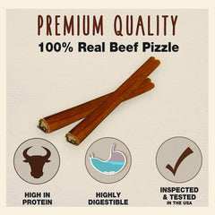 Cadet Bully Sticks Dog Treats 6 ounces-3