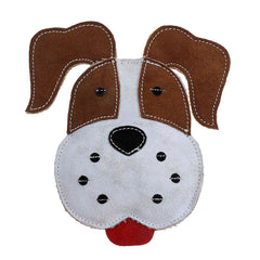 DOOG Country Tails Brown/White Face Dog Chew Toy
