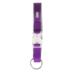 DGS Pet Products Comet Rechargeable Light Up Dog Collar Small Purple-4