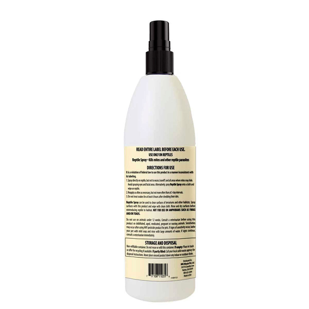 Miracle Corp DeFlea Reptile Mite and Lice Spray 8 ounces-2
