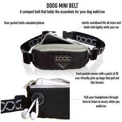 DOOG Mini Running Belt Mini Black-2