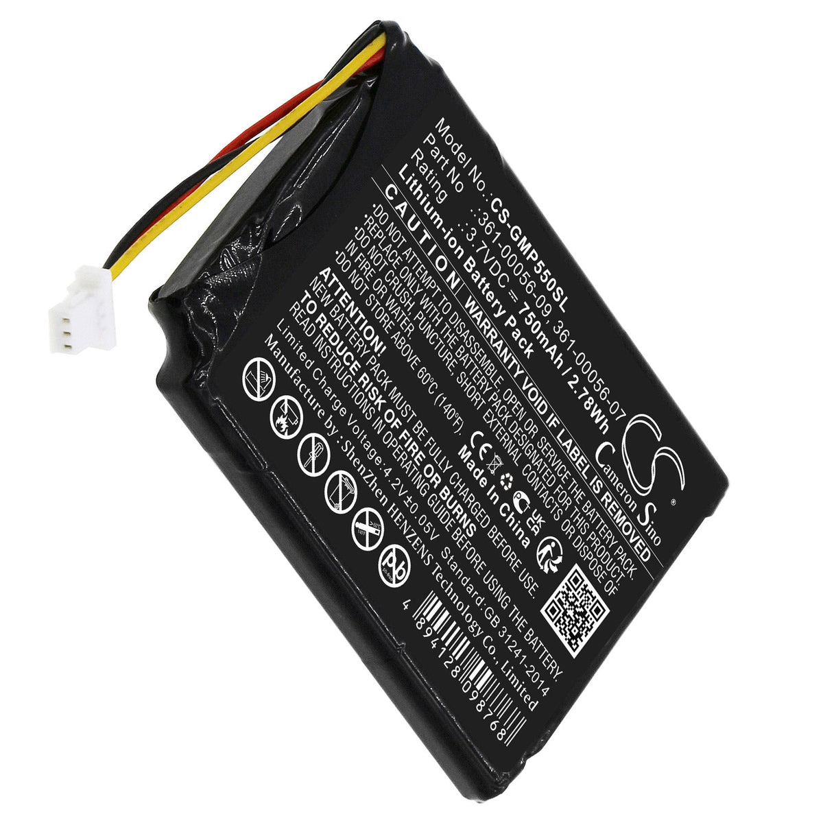 Garmin Pro 550 Receiver Pro 70 Receiver Battery 750mAh