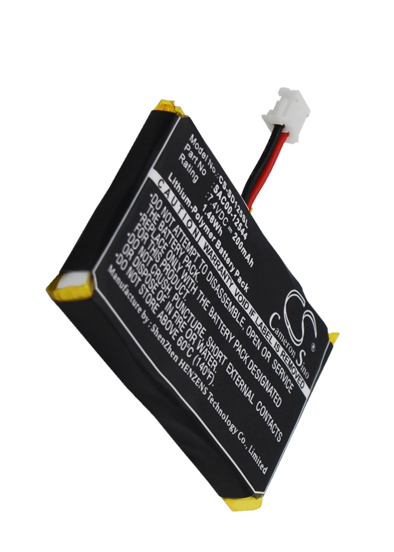 SportDog SD-3225 Trainer Receiver SR-300 Battery 200mAh