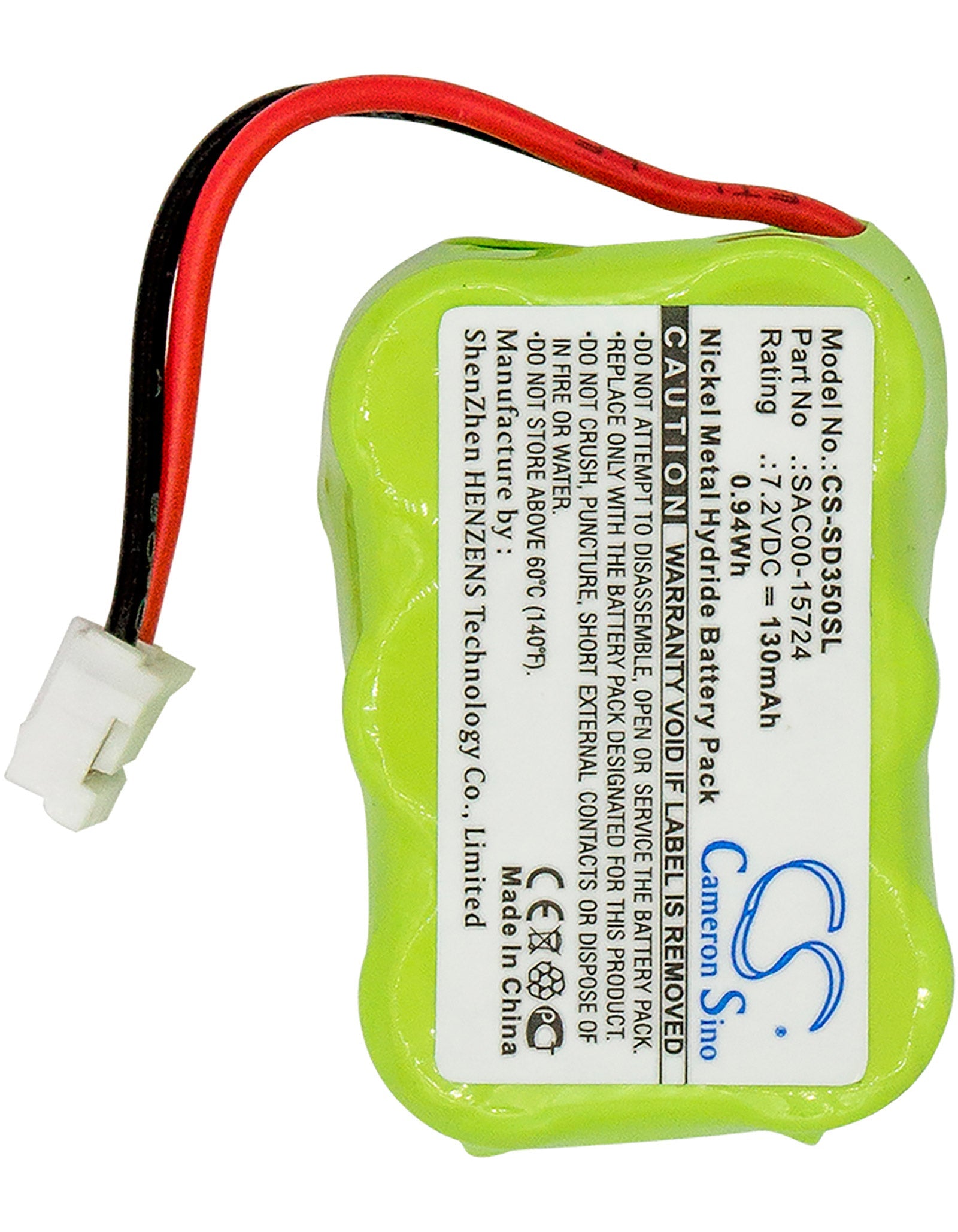 SportDog FieldTrainer SD-400S SAC00-15724 Battery 130mAh-3