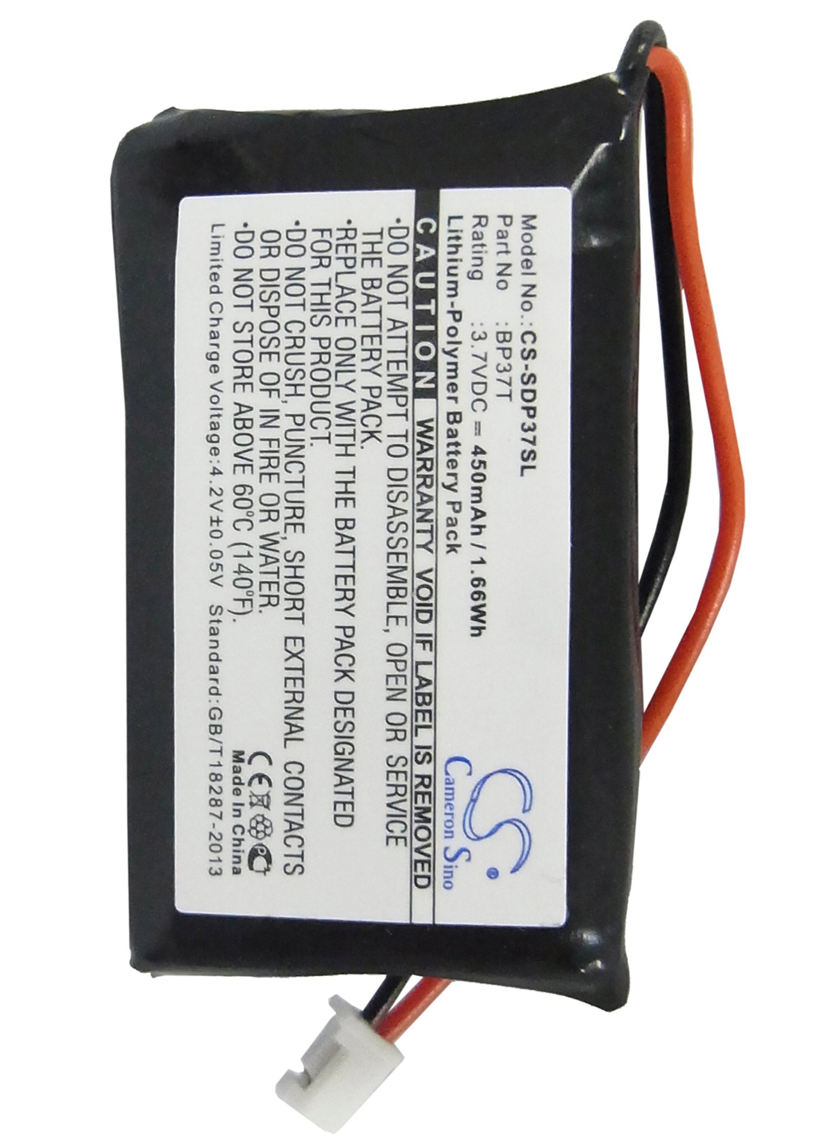 Dogtra iQ Plus Remote Transmitter BP37T Battery 450mAh-5