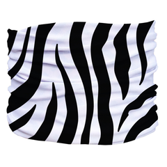 Zebra Pup Scruff Medium White,Black
