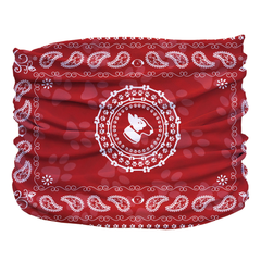 Bandana Pup Scruff Big Pooper Red